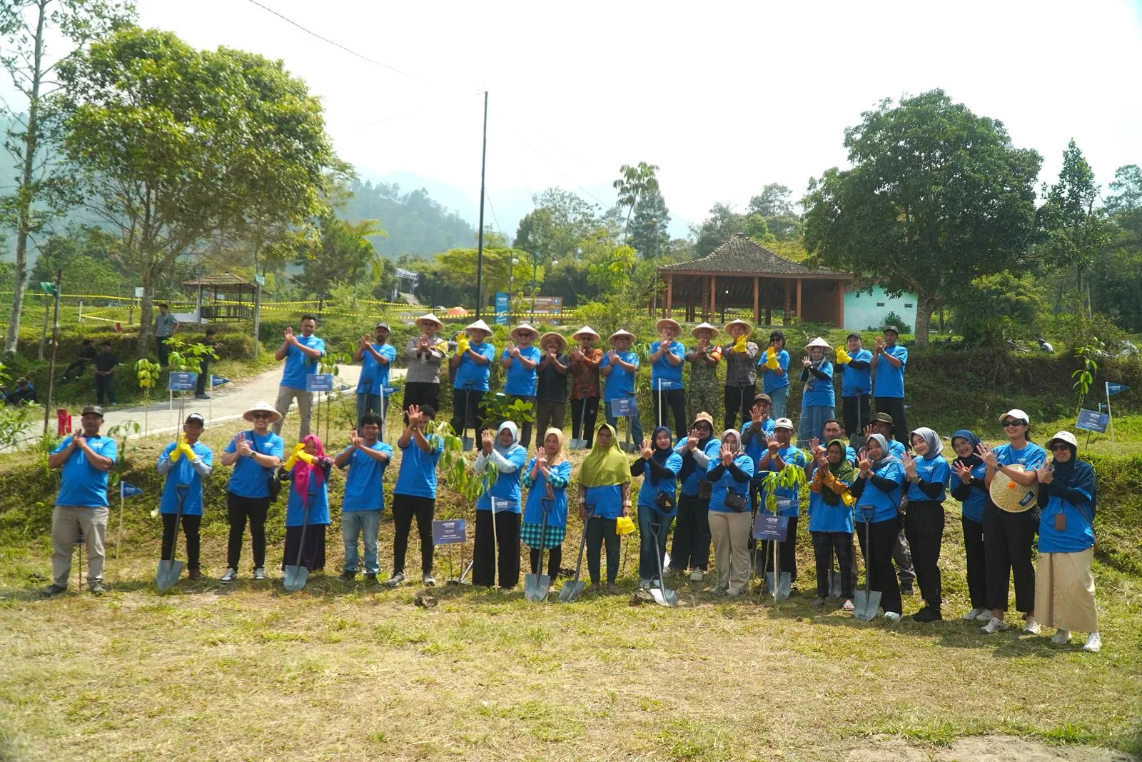Fasilitas pendukung GoZero% EcoCamp Klangon di Bukit Klangon, Sleman